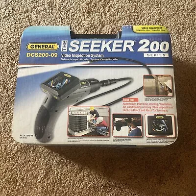 ✅ General Tools Seeker 200 Series Compact Borescope Video Inspection Camera • $59