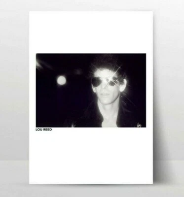 £9.99 • Buy Lou Reed A3 Size Poster Print - The Velvet Underground Nico Street Hassle Punk