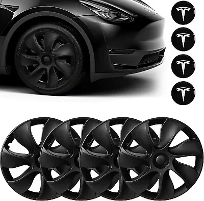 Tesla Model Y Wheel Covers Hubcaps For 2021-2024 19 Inch Set Of 4 • $83.99