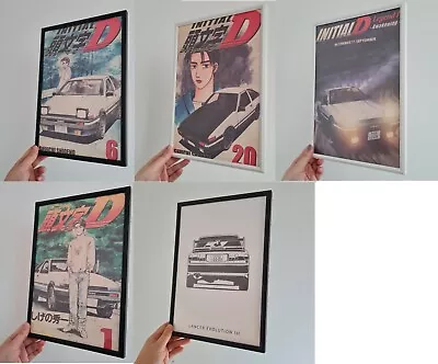 $16.95 • Buy Initial D Anime Canvas Posters A4