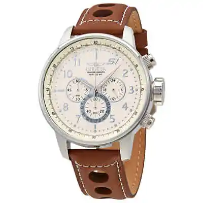 Invicta S1 Rally Chronograph Ivory Dial Men's Watch 25724 • $60.94