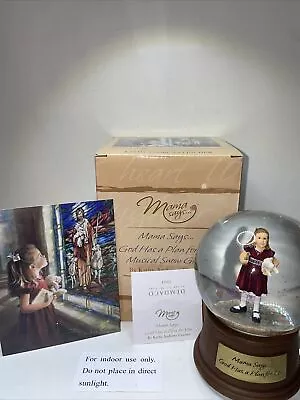 Demdaco Mama Says…God Has A Plan For You / Musical Snow Globe - Kathy Fincher • $69.99