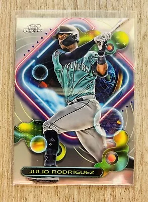 2023 Julio Rodriguez Seattle Mariners Topps Chrome #44 • $5