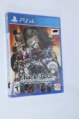 Sony PlayStation 4 💥  .Hack G.U. Last Recode  💥 PS4 NEW SEALED SHIPS SAME DAY • $19.77