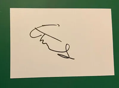 Gareth Thomas - Wales & Ospreys Rugby Signed 6x4 Card • £2.49