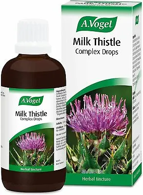 A.Vogel Milk Thistle Complex Drops (100ml) Herbal Tincture • £19.98