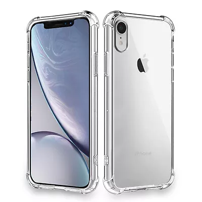 IPhone XR XS MAX XR 6 7 8 PLUS Clear Naked Soft Thin Wireless Charger Compatible • $10.44