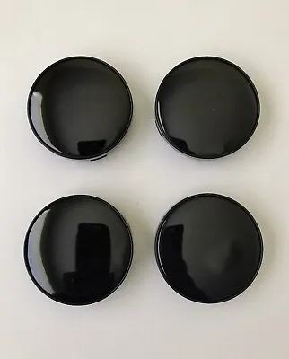 4 Pcs Universal Black  Wheel Center Caps 60mm/ 2 3/8  Clip-56mm Can Fit VW • $28.99