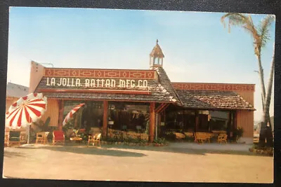 La Jolla Rattan Mfg Co Store Standard CA Vintage Postcard L19 • $8