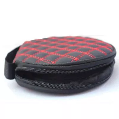  Portable Round Zippered Car/Home 20 CD DVD VCD Disc Holder Wallet Storage Bag • $12.78
