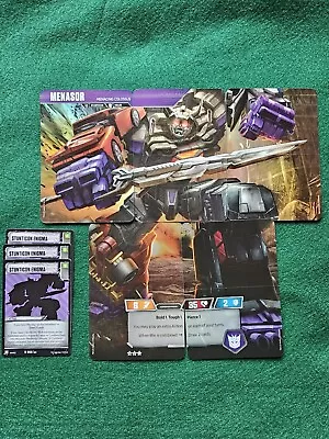 Transformers TCG Wave 2 Combiner Menasor Menacing Colossus 5 Card Set • $19.99