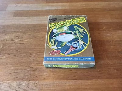 Intellivision Video Game - Frogger (boxed With Book But No Overlays) • £11.99