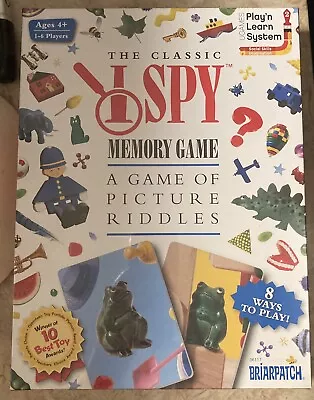 The Classic I Spy Memory Game Ages 4+ 1-6 Players Sealed • $7.99