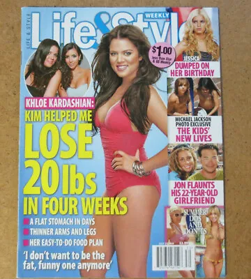 Life & Style Magazine Khloe Kardashian Britney Spears Mischa Barton The O.C. • $33