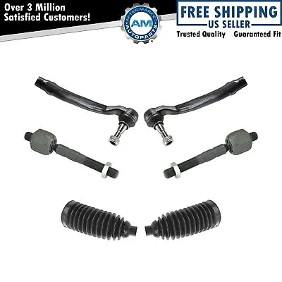 Inner Outer Tie Rod End W/ Rack & Pinion Boot Bellow Set For 98-05 Mercedes ML • $62.39