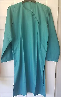 £10 • Buy Men's Kurta T-shirt Tunic Formal Muslim Formal Dress Knee Length Kaftan Tunic 