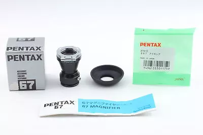 [Unused] Pentax 67 Magnifier Viewfinder W/Eyepiece For 6x7 67 67ll From JAPAN • $189.99