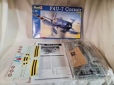 Revell 1/48 Scale Model Airplane Kit F4U-7 Corsair 04590 • $30