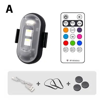 Wireless Remote Control LED Strobe Light For Motorcycle Car Bike Scooter • $4.70