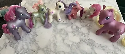 Lot Of 6 My Little Pony Collection Pose Gumdrop Swirl Serendipity Flash Blossom • $15.50