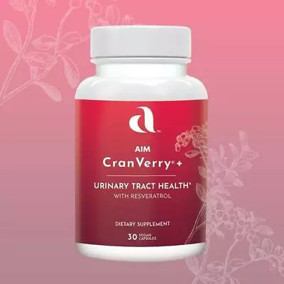 AIM CranVerry+ Resveratrol Urinary Health Reduce Oxidative Stress Mangosteen • $46