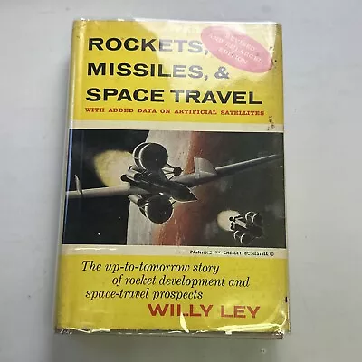 Rockets Missiles & Space Trav By Willy Key 1959  • $35