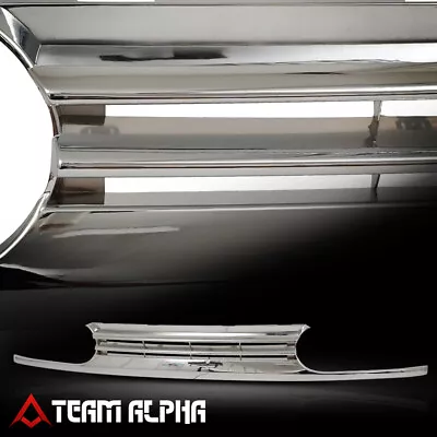 Chrome ABS Horizontal Bar Billet Front Bumper Grille Fits 93-99 Golf/Cabrio MK3 • $44.59