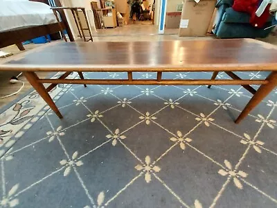 Vintage Mid Century Lane Acclaim Dovetail Walnut Coffee Table Style No 900-01 • $1200