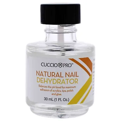 Cuccio Pro Natural Nail Dehydrator  Balances PH For Maximum Adhes  1 Fl Oz / 30 • $10.99