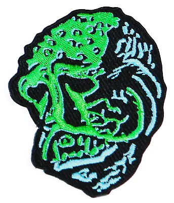 TOPSTONE HORROR Lagoon Monster Retro Horror Halloween Embroidered Patch NEW • $6.99