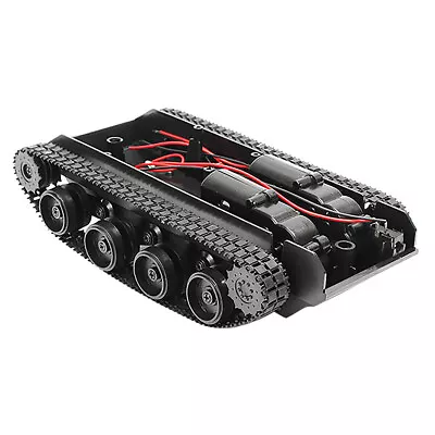 Robot Tank Chassis Metal Robot Tank Car Chassis Kit DC Motor Tracked 166g • $29.39