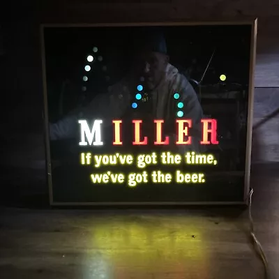 Miller High Life Beer Bouncing Ball Motion Sign Bar Light If You Got The Time • $225