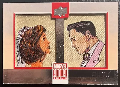 2018-19 Marvel Annual Dual Character Patch PD7 Kitty Pryde & Colossus • $9