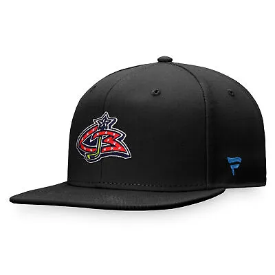 Men's Fanatics Branded Black Columbus Blue Jackets Special Edition-Fitted Hat • $33.99