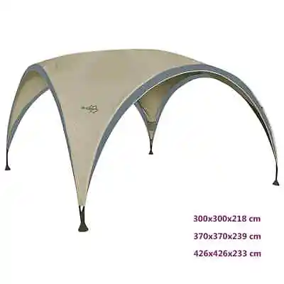 Bo-Camp Party Shelter Beige Outdoor Sun Canopy Gazebo Marquee Event Party Tent V • £271.99