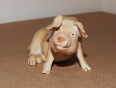 Bing & Grondahl B&G Porcelain Figurine Pig Swine Hog 1582 Copenhagen Denmark 5  • $28