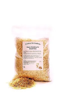 Aspen Bedding For Small Pets Small Ainmals And Reptiles Snakes Lizards 5 Litres • £9.99