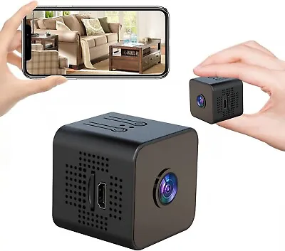 Mini Wifi Spy Camera 1080P Security Hidden Nanny Wireless Motion Sensor Audio • $29.99