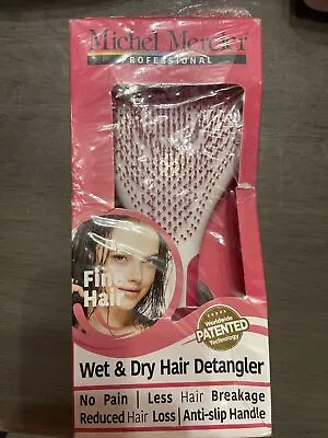 MICHEL MERCIER WET & DRY DETANGLING HAIR BRUSH New Sealed In Box • $13.50
