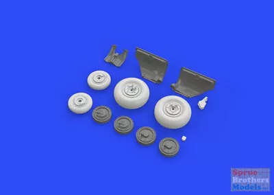 EDU648268 1:48 Eduard MiG-23BN Flogger Wheels (TRP Kit) • $17.64