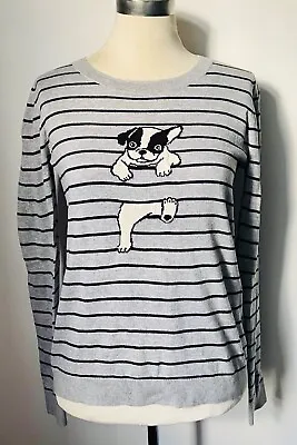 J Crew Stripe  French Bulldog Jumper S Used Once In Shoot • $25.27