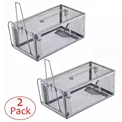 Large Live Humane Cage Trap For Squirrel Chipmunk Rat Mice Rodent Animal Catcher • $21.59