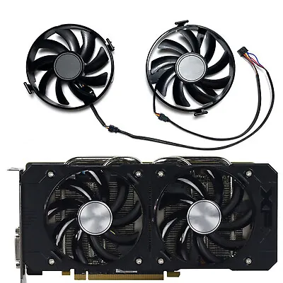 Graphics Card Cooling Fans For XFX R9 370 380 380X R7 370 360 QICK Graphics Card • $26.95