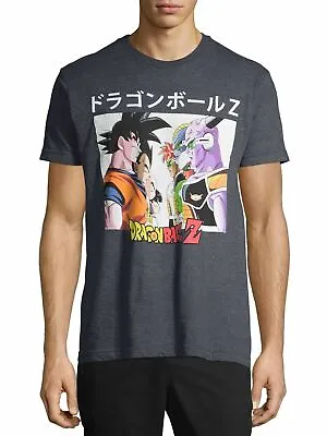 Dragon Ball Z Mens Face Off Pre-Battle Showdown Shirt New S L XL 2XL 3XL • $9.99