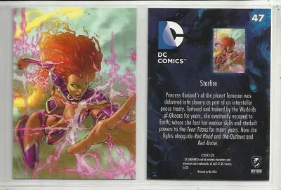 2012 DC New 52 (Cryptozoic) STARFIRE  Base Trading Card  #47 • $1.99