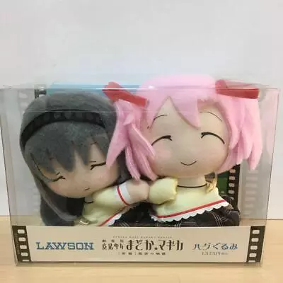 Puella Magi Madoka Magica Lawson Hug Plush Doll Homura Akemi Kaname Used • $95