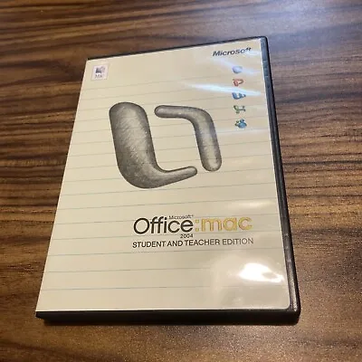 Used Microsoft Office Mac Student And Teacher Edition 2004 Word Powerpoint Excel • $15