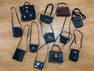 Vintage Wholesale 90s Y2k 2000s Grunge Goth Handbags Backpack Bag Bundle Lot X12 • $69.95