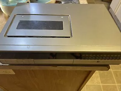 Vnt Rare Ge General Electric 1vcr 2002x Top Load Vcr Vhs Player Japan Needs Work • $49.99