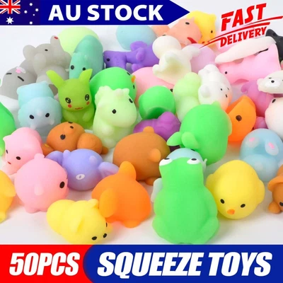 $19.95 • Buy 50Pc Squishies Kawaii Mochi Squeeze Toys Mini Animal Squishy Stretch Anti Stress